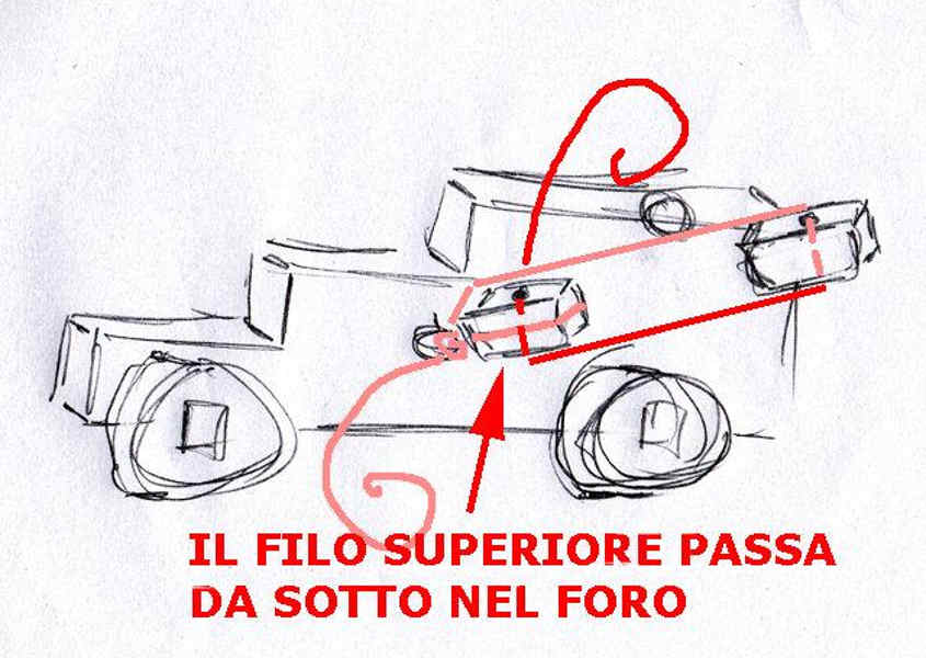 Schema del paranco del cannone: Step 3